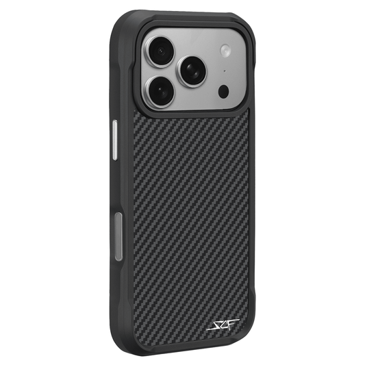 Kies-Motorsports Simply Carbon Fiber iPhone | Aramid Fiber Case | SPORT Series 600D Aramid Fiber / iPhone 17 Pro Max
