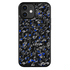 Kies-Motorsports Simply Carbon Fiber iPhone | Blue Flake Forged Carbon Fiber Case | CLASSIC Series