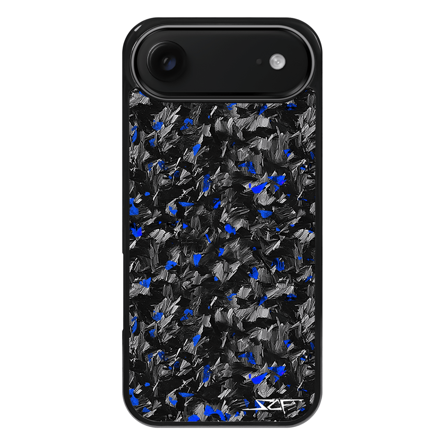 Kies-Motorsports Simply Carbon Fiber iPhone | Blue Flake Forged Carbon Fiber Case | CLASSIC Series