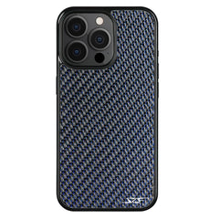 Kies-Motorsports Simply Carbon Fiber iPhone | Blue Lace Carbon Fiber Case | CLASSIC Series
