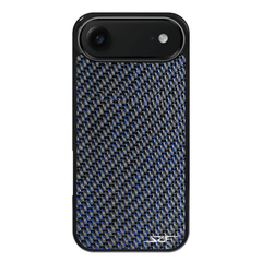 Kies-Motorsports Simply Carbon Fiber iPhone | Blue Lace Carbon Fiber Case | CLASSIC Series