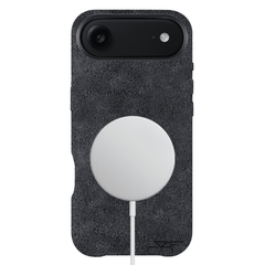 Kies-Motorsports Simply Carbon Fiber iPhone | Grey Alcantara Case | GHOST Series