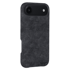 Kies-Motorsports Simply Carbon Fiber iPhone | Grey Alcantara Case | GHOST Series iPhone 17 Air