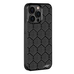 Kies-Motorsports Simply Carbon Fiber iPhone | Honeycomb Carbon Fiber Case | CLASSIC Series iPhone 15 Pro Max