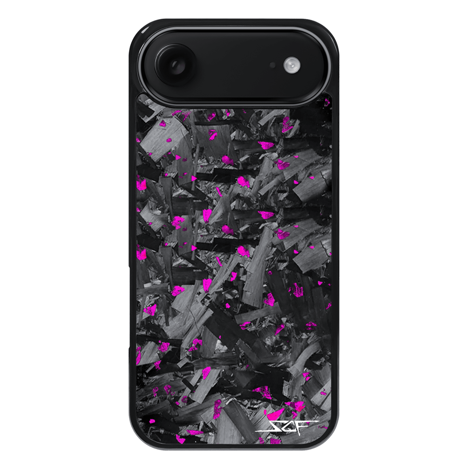 Kies-Motorsports Simply Carbon Fiber iPhone | Purple Flake Forged Chunk Carbon Fiber Case | CLASSIC Series