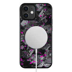 Kies-Motorsports Simply Carbon Fiber iPhone | Purple Flake Forged Chunk Carbon Fiber Case | CLASSIC Series