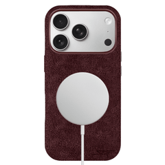Kies-Motorsports Simply Carbon Fiber iPhone | Red Alcantara Case | GHOST Series