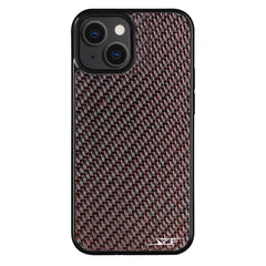Kies-Motorsports Simply Carbon Fiber iPhone | Red Lace Carbon Fiber Case | CLASSIC Series