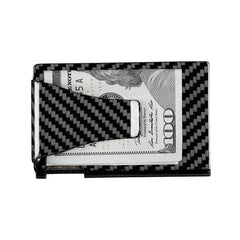 Kies-Motorsports Simply Carbon Fiber Real Carbon Fiber Cash & Card Slim Wallet