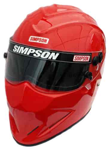 Kies-Motorsports Simpson Racing Simpson Racing SA2020 Diamondback Racing Helmet Red / 7 1/2