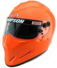 Kies-Motorsports Simpson Racing Simpson Racing SA2020 Diamondback Racing Helmet Safety Orange / 7 1/2