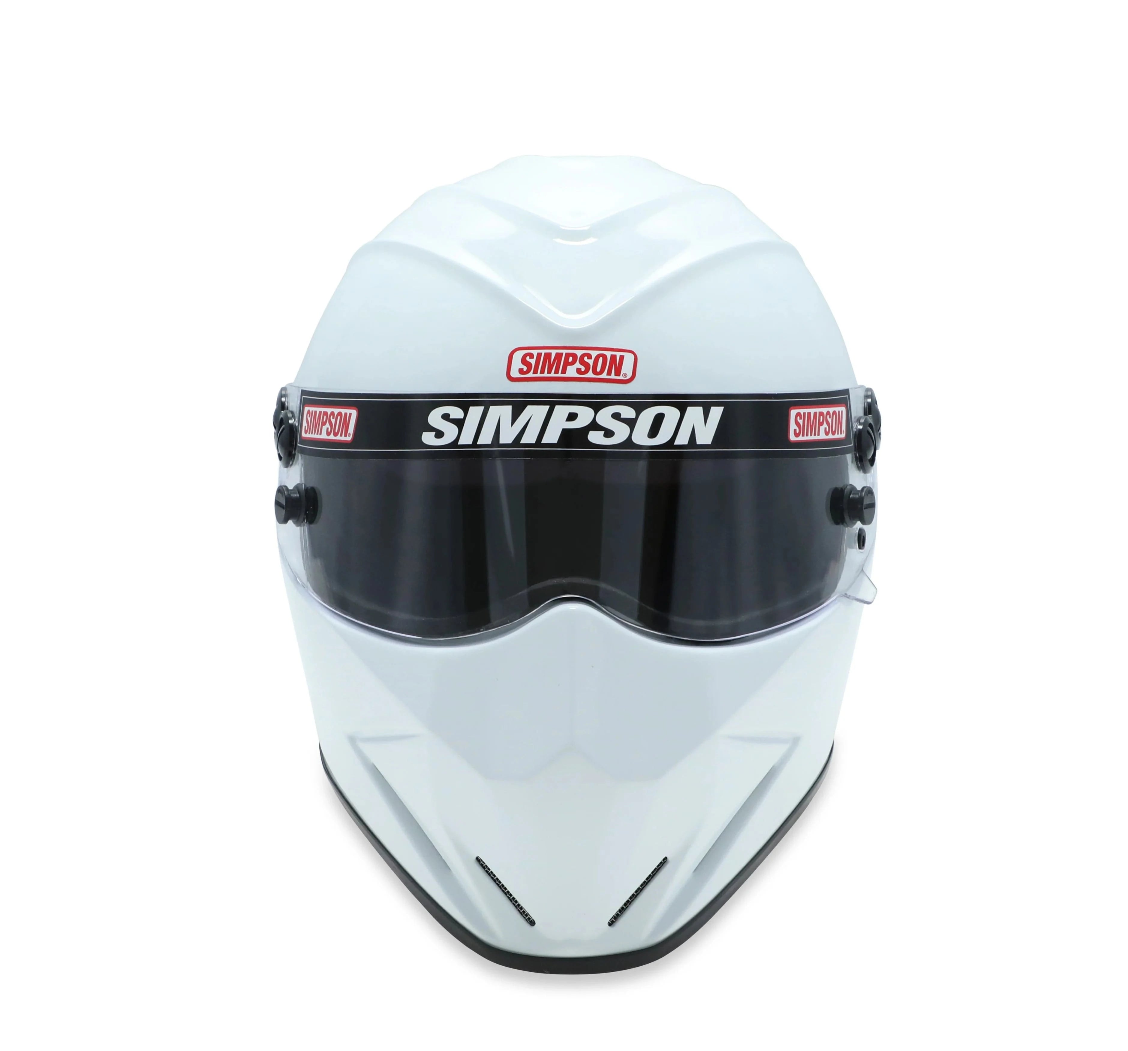 Kies-Motorsports Simpson Racing Simpson Racing SA2020 Diamondback Racing Helmet White / 7 1/2