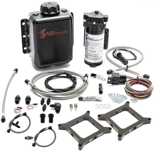 Kies-Motorsports Snow Performance Snow Performance Stage 1 Dual Carb (N/A or Forced Induction) Water Injection Kit w/SS Braided Line