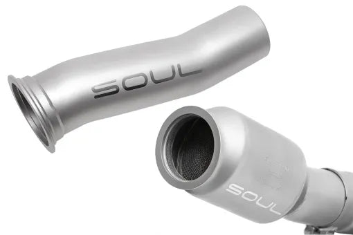 Kies-Motorsports Soul Performance 718 Boxster / Cayman SOUL Competition Downpipe Conversion Kits Sports ( High Flow- catalyst)
