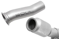 Kies-Motorsports Soul Performance 718 Boxster / Cayman SOUL Competition Downpipe Conversion Kits Sports ( High Flow- catalyst)