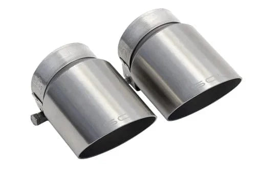 Kies-Motorsports Soul Performance Porsche 718 Cayman / Boxster Competition Package - (Valved) Slash Cut Single Wall / Brushed