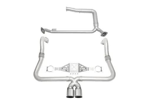 Kies-Motorsports Soul Performance Porsche 718 Cayman / Boxster Track Package - (Non-Valved) - Chrome Tips