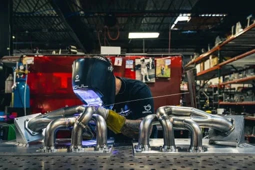 Kies-Motorsports Soul Performance Porsche 718 GT4 RS Competition Headers