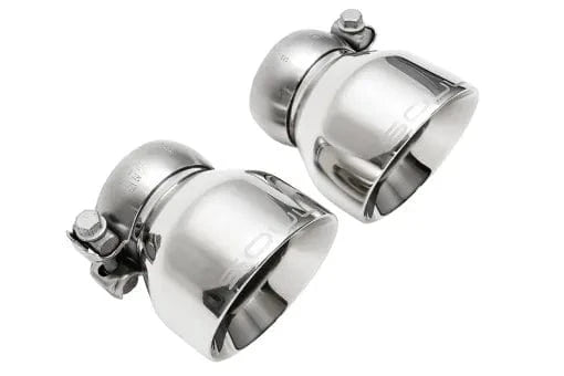 Kies-Motorsports Soul Performance Porsche 718 GT4 / Spyder / GTS Cayman Bolt On Exhaust Tips Dual Wall Slash Cut / Polished