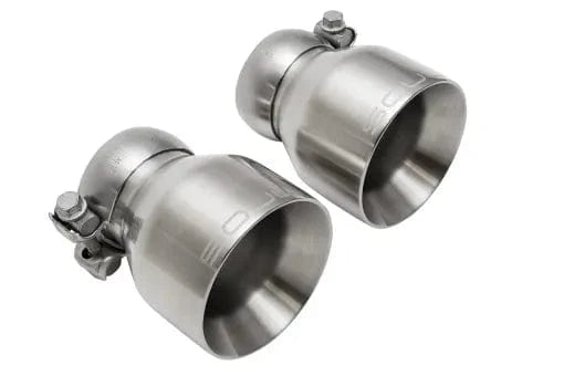 Kies-Motorsports Soul Performance Porsche 718 GT4 / Spyder / GTS Cayman Bolt On Exhaust Tips Dual Wall Straight Cut / Brushed