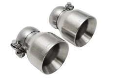 Kies-Motorsports Soul Performance Porsche 718 GT4 / Spyder / GTS Cayman Bolt On Exhaust Tips Dual Wall Straight Cut / Brushed