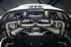 Kies-Motorsports Soul Performance Porsche 718 GT4 / Spyder / GTS Cayman Race Exhaust (Resonated) - Reuse Factory Tips Reuse OEM / Reuse OEM