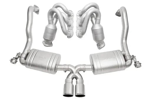 Kies-Motorsports Soul Performance Porsche 981 Cayman / Boxster Street Package - Straight Cut Single Wall Tips