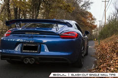 Kies-Motorsports Soul Performance Porsche 981 GT4 / Boxster Spyder / Clubsport SOUL Valved Exhaust System