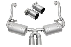 Kies-Motorsports Soul Performance Porsche 987.1 Cayman / Boxster Performance Exhaust System - Straight Cut Single Wall Straight Cut Single Wall / Brushed