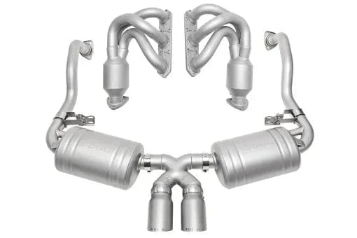 Kies-Motorsports Soul Performance Porsche 987.1 Cayman / Boxster Street Package - Slash Cut Single Wall