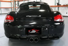 Kies-Motorsports Soul Performance Porsche 987.2 Cayman / Boxster Valved Exhaust System -Slash Cut Single Wall