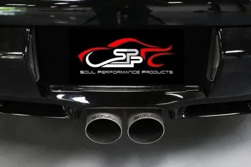 Kies-Motorsports Soul Performance Porsche 987.2 Cayman / Boxster Valved Exhaust System -Slash Cut Single Wall