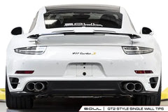 Kies-Motorsports Soul Performance Porsche 991 Turbo X-Pipe Exhaust