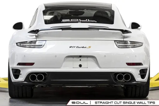 Kies-Motorsports Soul Performance Porsche 991 Turbo X-Pipe Exhaust