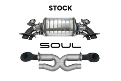 Kies-Motorsports Soul Performance Porsche 992.2 Carrera (Base / T / S) SOUL X-Pipe Exhaust System