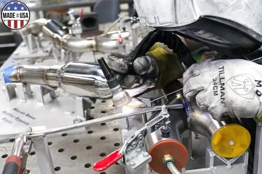 Kies-Motorsports Soul Performance Porsche Macan S / GTS / Turbo 3.0 / 3.6TT Resonated Muffler Bypass Exhaust 2014-2018