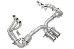 Kies-Motorsports Soul Performance SOUL 2022 Porsche 992 GT3 Catted Exhaust System - 4in Straight Cut Sig. Satin Tips