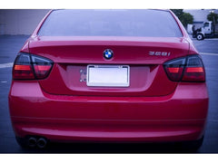 Kies-Motorsports SPYDER Spyder BMW E90 3-Series 06-08 4Dr LED Tail Lights Red Smoke ALT-YD-BE9006-LED-RS