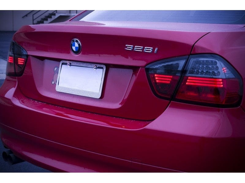 Kies-Motorsports SPYDER Spyder BMW E90 3-Series 06-08 4Dr LED Tail Lights Red Smoke ALT-YD-BE9006-LED-RS