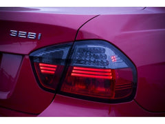 Kies-Motorsports SPYDER Spyder BMW E90 3-Series 06-08 4Dr LED Tail Lights Red Smoke ALT-YD-BE9006-LED-RS