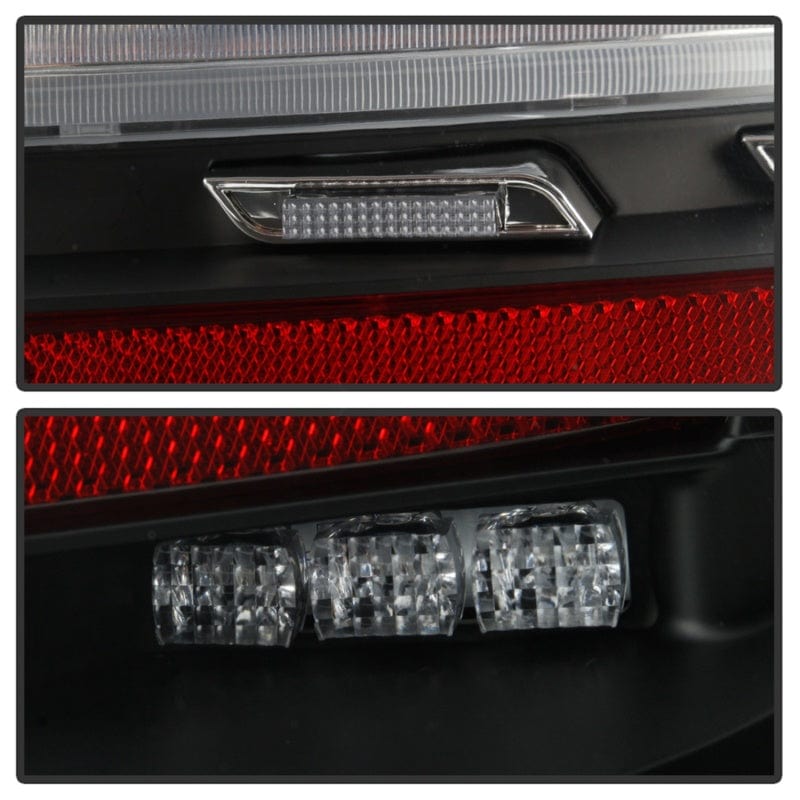 Kies-Motorsports SPYDER Spyder Porsche 987 Cayman 06-08 / Boxster 09-12 LED Tail Lights - Sequential Signal - Black