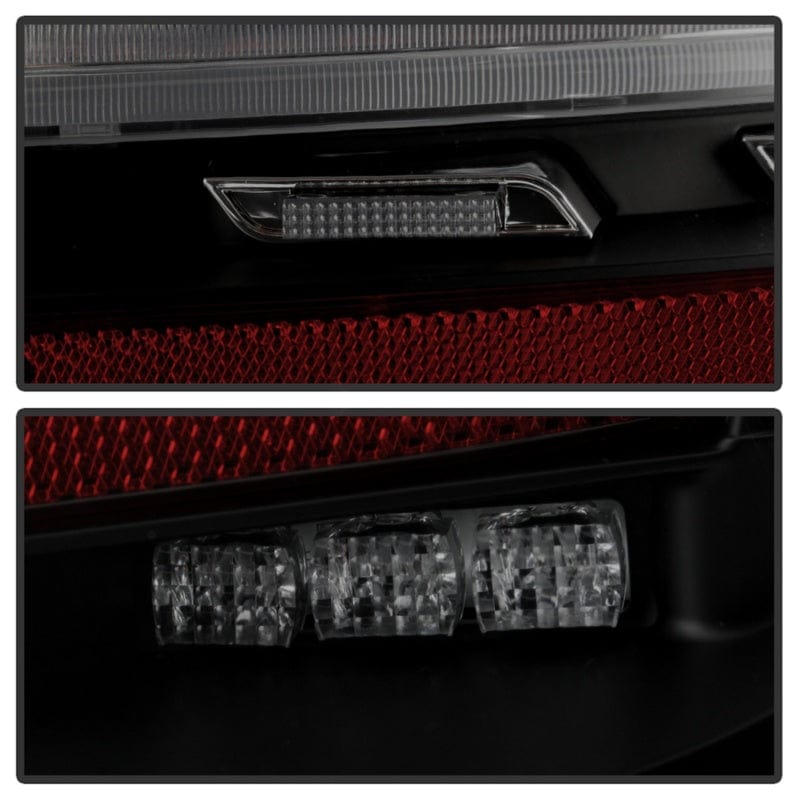 Kies-Motorsports SPYDER Spyder Porsche 987 Cayman 06-08 / Boxster 09-12 LED Tail Lights - Sequential Signal - Smoke