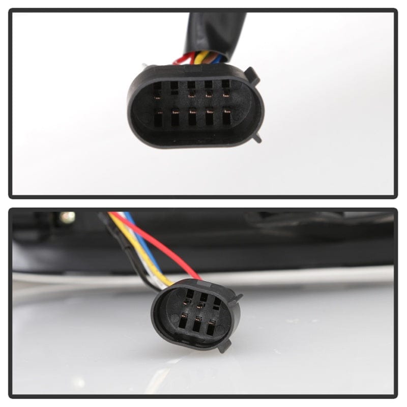 Kies-Motorsports SPYDER Spyder Porsche Cayenne 958 11-14 LED Tail Lights - Sequential Signal - Red Smoke