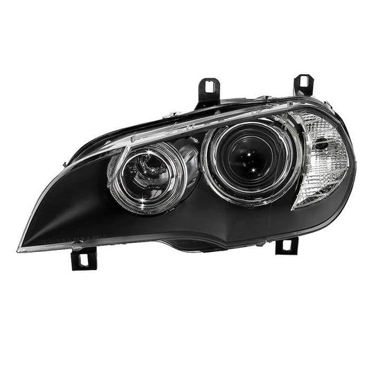 Kies-Motorsports SPYDER xTune 07-10 BMW X5 Passenger Side HID AFS Projector Headlights - OEM Right (PRO-JH-BX507-AFS-OE-R)