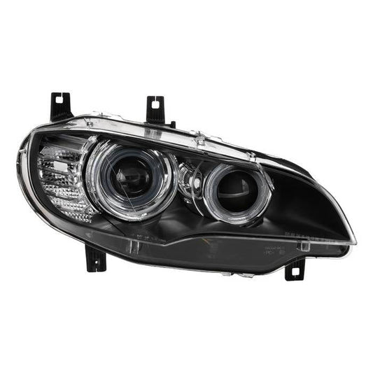 Kies-Motorsports SPYDER xTune 08-14 BMW X6 Passenger Side HID AFS Projector Headlights - OEM Right (PRO-JH-BX608-AFS-OE-R)