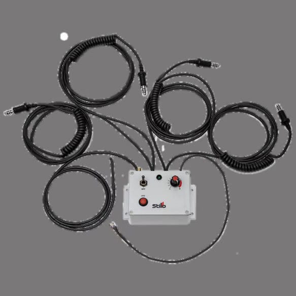 Kies-Motorsports Stilo Waterproof Offshore Intercom Unit for 4