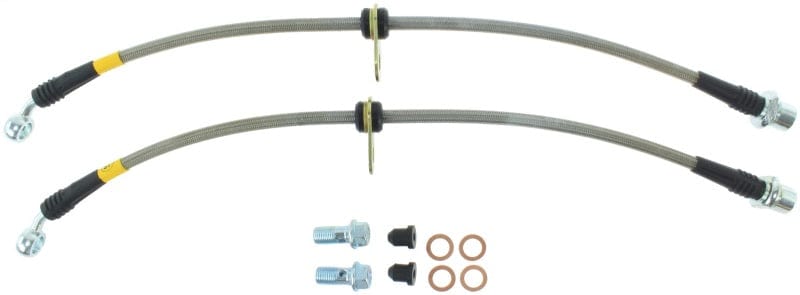 Kies-Motorsports Stoptech StopTech 00-05 Toyota MR2 Spyder Rear Stainless Steel Brake Lines
