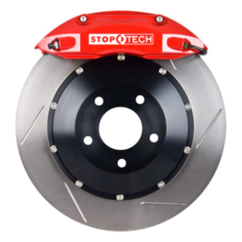 Kies-Motorsports Stoptech StopTech 01-06 BMW 330CI / 06-08 BMW Z4 Front BBK Red ST-40 Calipers 332x32 Slotted Rotors