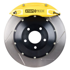 Kies-Motorsports Stoptech StopTech 07-10 BMW 335 Series BBK Rear Yellow ST-40 Calipers Slotted 345x28 Rotors
