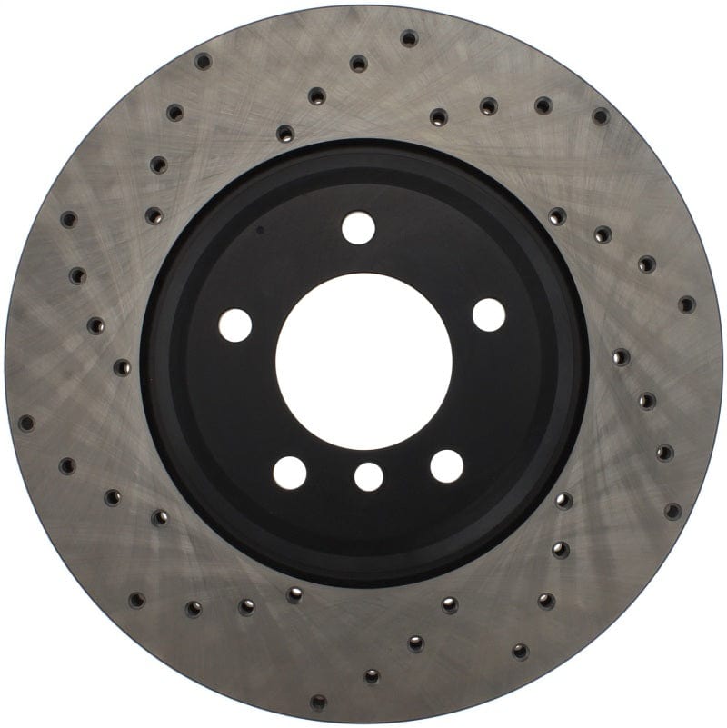 Kies-Motorsports Stoptech StopTech 07-10 BMW 335i Cross Drilled Right Front Rotor